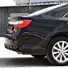 Диффузор заднего бампера var №2 (текстурный пластик) для Toyota Camry XV50 (2012-2014) купить недорого с доставкой в Копейск