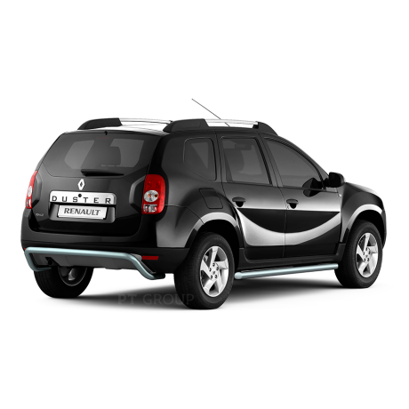 Защита порогов вогнутая d63мм ИСКРА (ППК) RENAULT Duster 2012-2020/ NISSAN Terrano 2014- купить недорого с доставкой в Копейск