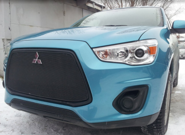 Защита радиатора "PREMIUM" Mitsubishi ASX (2012-2016) купить недорого с доставкой в Копейск