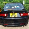 Накладка на задний бампер "Euro-R" Honda Accord/Torneo (Кузова CL7, CL8, CL9) купить недорого с доставкой в Копейск