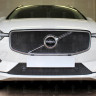 Защита радиатора "Standart" Volvo XC60 II (2017-н.в.) низ с парктроником, чёрная купить недорого с доставкой в Копейск