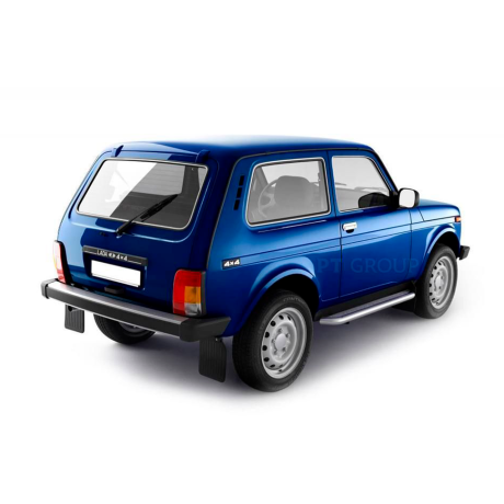 Защита порогов с алюм. площадкой d51мм (НПС) L@DA "4х4 2121" 1995-/ "4x4 URBAN" 2015- купить недорого с доставкой в Копейск