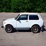 Защита порогов с алюм. площадкой d51мм (НПС) L@DA "4х4 2121" 1995-/ "4x4 URBAN" 2015- купить недорого с доставкой в Копейск