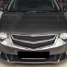 Решетка радиатора "Sport" var №3 (сетка в комплекте) для Honda Accord VIII (2008-2010) купить недорого с доставкой в Копейск