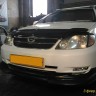 Накладка на передний бампер "TRD" Toyota Corolla (120, 121 Fielder) рест купить недорого с доставкой в Копейск