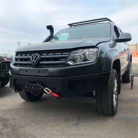 Силовой передний бампер с креплением лебедки F-DESIGN для Volkswagen Amarok купить недорого с доставкой в Копейск