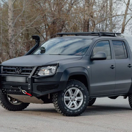 Силовой передний бампер с креплением лебедки F-DESIGN для Volkswagen Amarok купить недорого с доставкой в Копейск