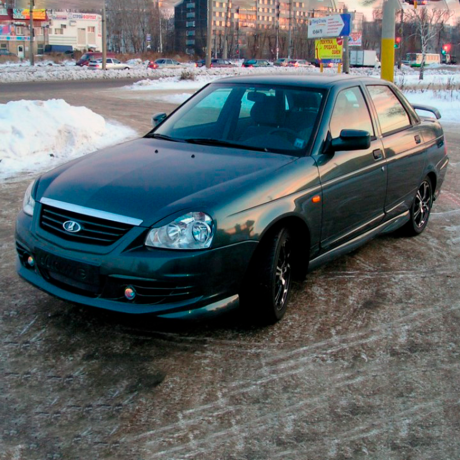 Бампер передний "МАТЭ" B@3 2170, 2171, 2172 L@DA Prior@ купить недорого с доставкой в Копейск