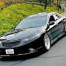 Решетка радиатора "Sport" var №3 (сетка в комплекте) для Honda Accord VIII (2011-2013) купить недорого с доставкой в Копейск