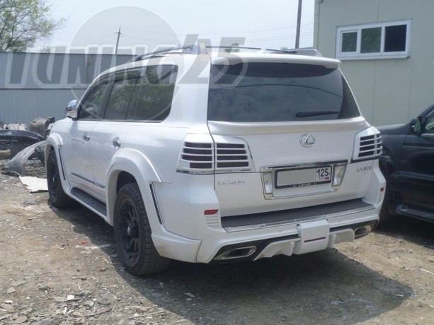 Спойлер средний (под стекло) для Lexus LX 570 (J200, 2013-2016) купить недорого с доставкой в Копейск