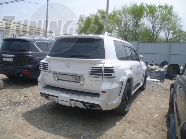 Спойлер средний (под стекло) для Lexus LX 570 (J200, 2013-2016) купить недорого с доставкой в Копейск