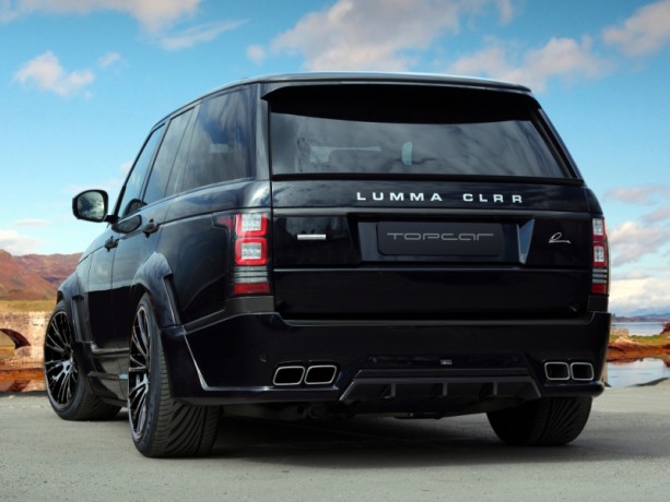 Спойлер на крышку багажника "Lumma CLR R" Land Rover Range Rover (2013-н.в.) купить недорого с доставкой в Копейск