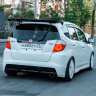 Накладки на пороги "Axis" для Honda Fit GE дорестайлинг (2007-2011 г.в.) купить недорого с доставкой в Копейск
