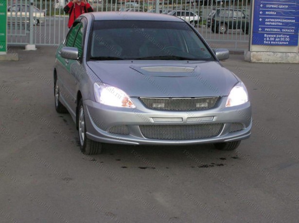 Аэродинамический обвес тюнинг Mitsubishi Lancer Evo (Demo Evolution-DM-Sport) купить недорого с доставкой в Копейск