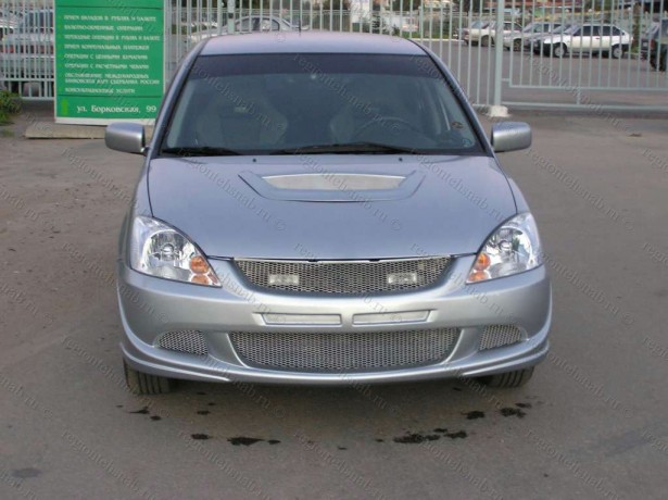 Аэродинамический обвес тюнинг Mitsubishi Lancer Evo (Demo Evolution-DM-Sport) купить недорого с доставкой в Копейск