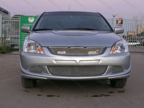 Аэродинамический обвес тюнинг Mitsubishi Lancer Evo (Demo Evolution-DM-Sport) купить недорого с доставкой в Копейск