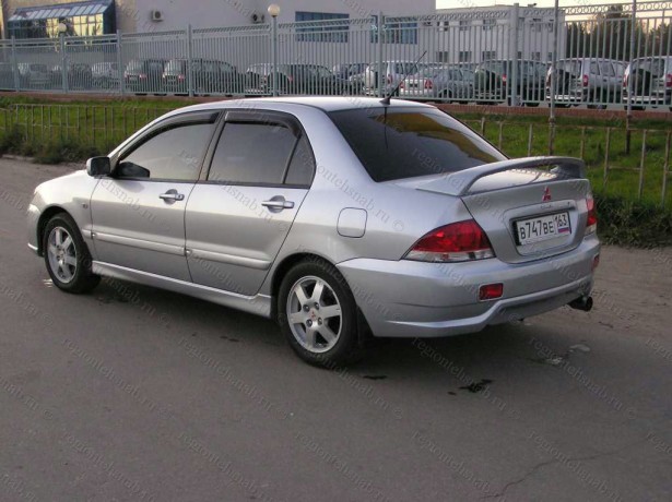 Аэродинамический обвес тюнинг Mitsubishi Lancer Evo (Demo Evolution-DM-Sport) купить недорого с доставкой в Копейск